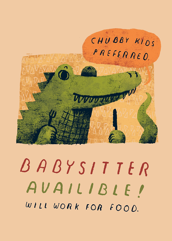 croc baby sitter