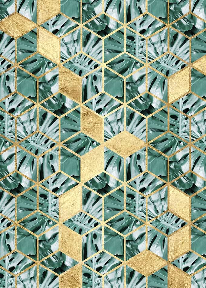 Botanical mosaic V