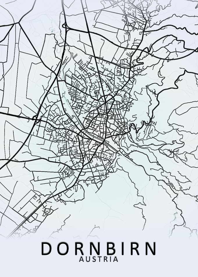 Dornbirn Austria City Map