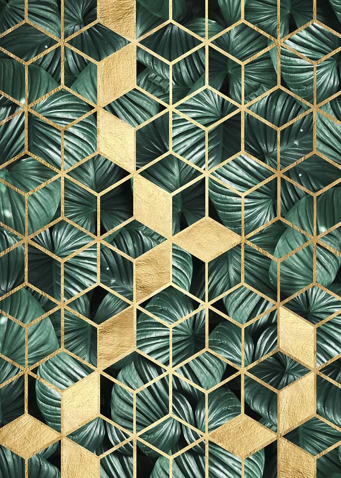 Botanical mosaic IV