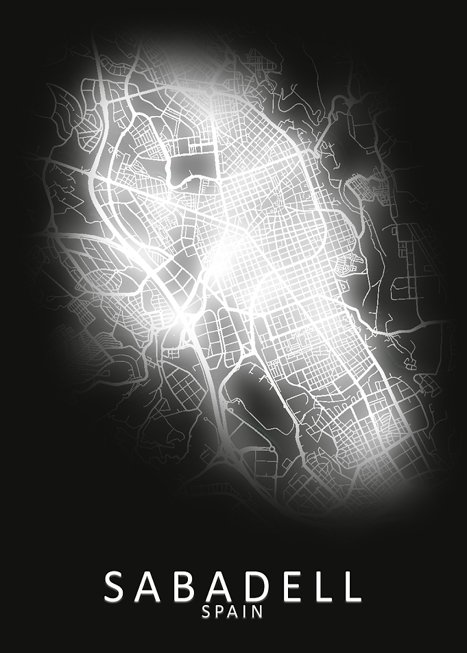 Sabadell Spain City Map