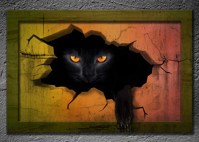 Scary cat