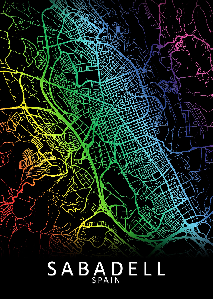 Sabadell Spain City Map