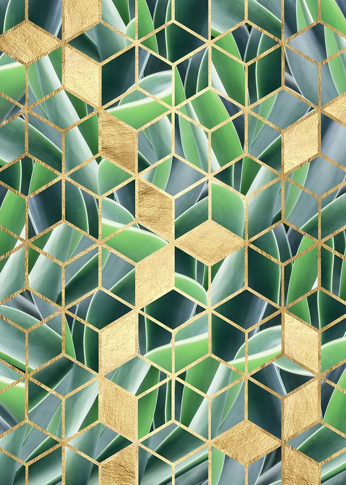 Botanical mosaic I