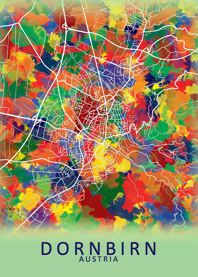 Dornbirn Austria City Map