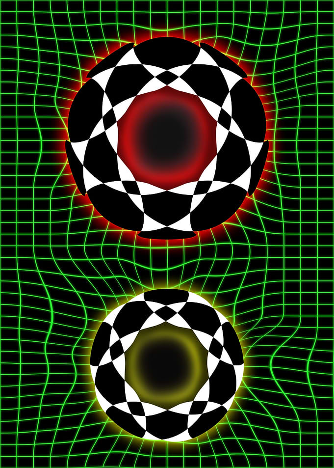gravity in empty space