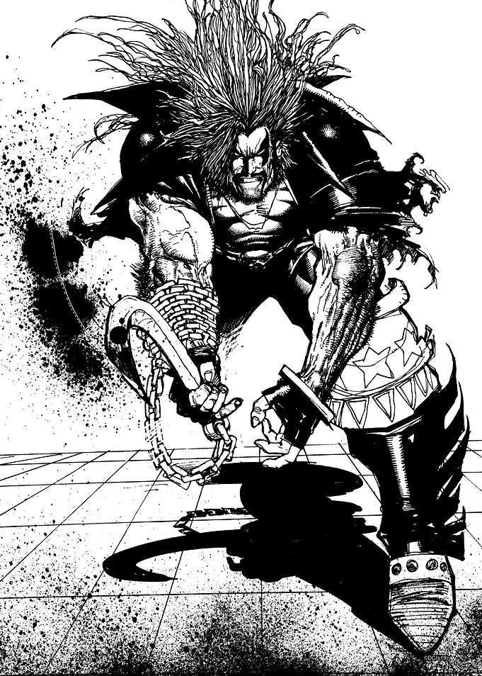 Lobo Black and White