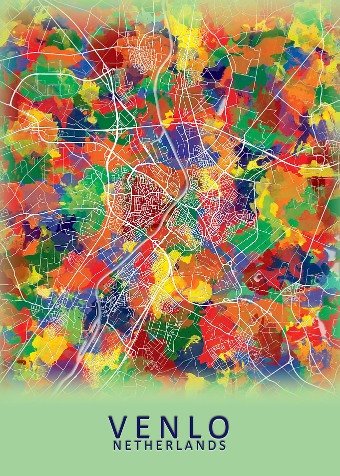 Venlo Netherlands City Map