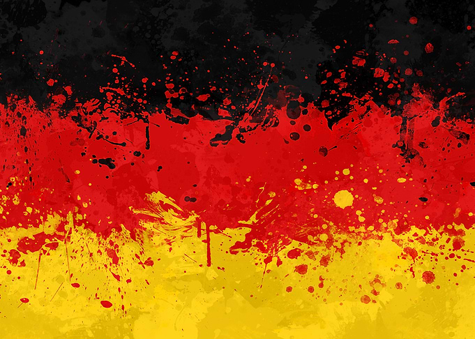 German Flag Grunge
