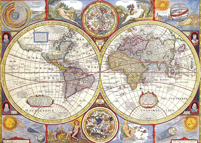 Vintage World Map