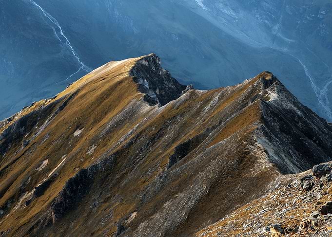 Mountains in autumn