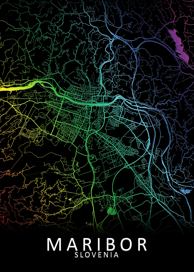 Maribor Slovenia City Map