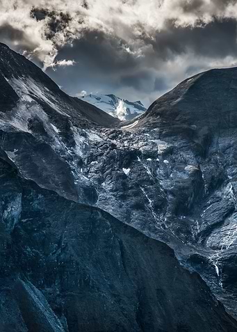 Cold early morning in Alps