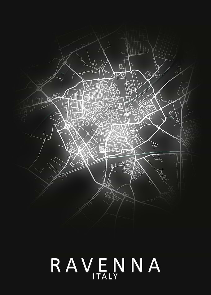 Ravenna Italy City Map