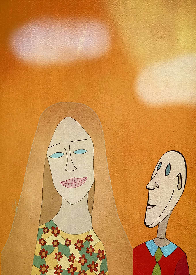 Lovers in a Sunny Day