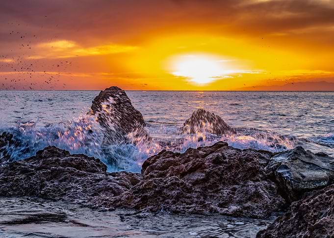 Magnificent sunset