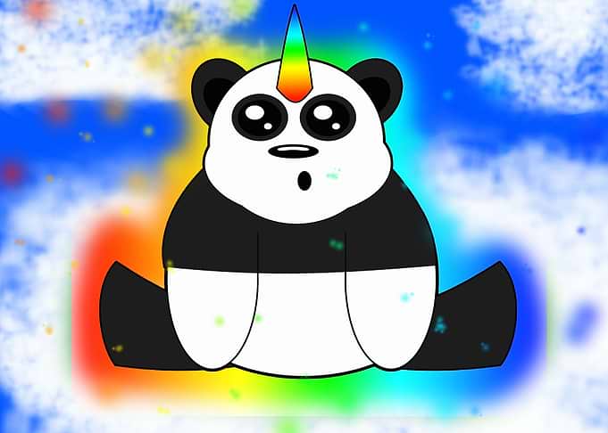 dreamy panda