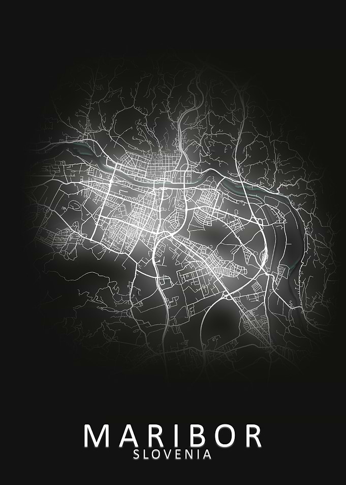 Maribor Slovenia City Map