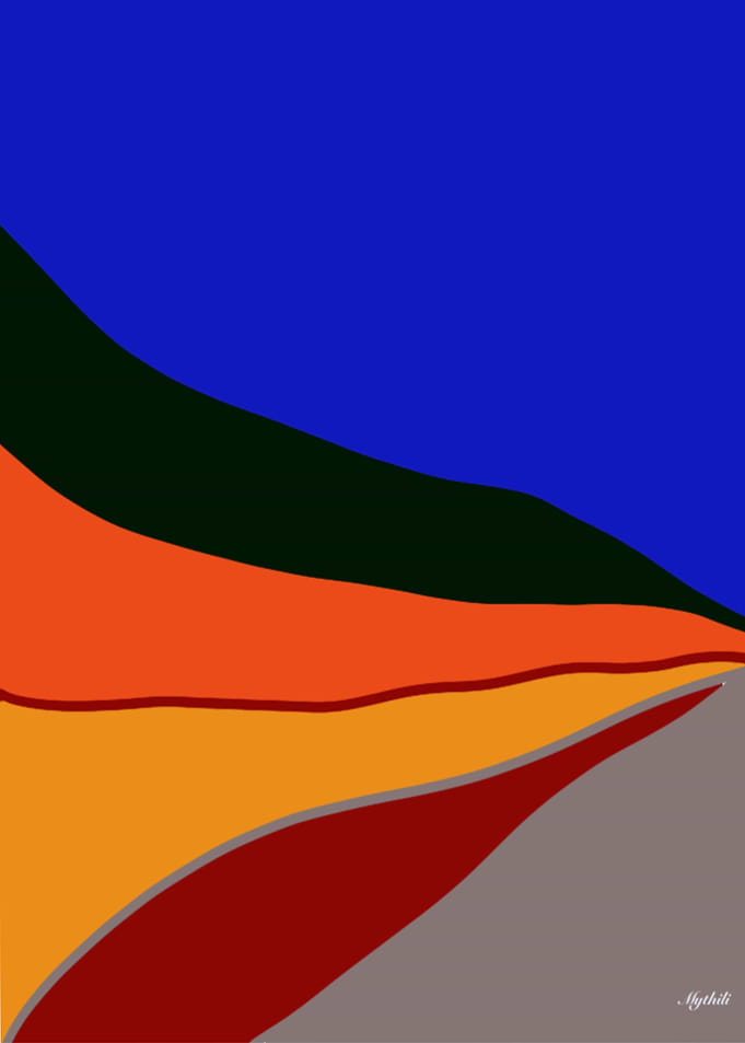 abstract landscape