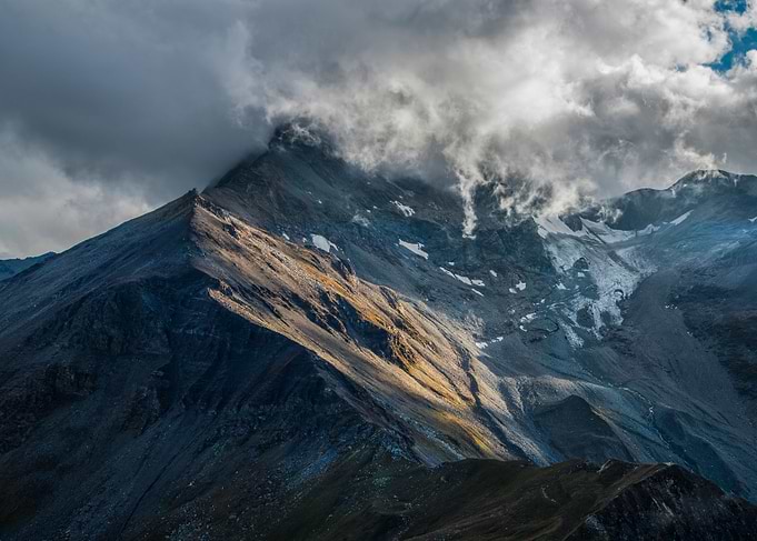 Alps at dawn