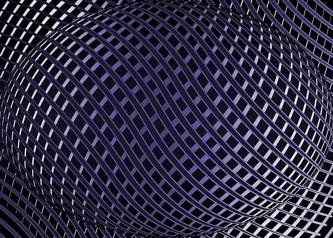 Abstract circle lines