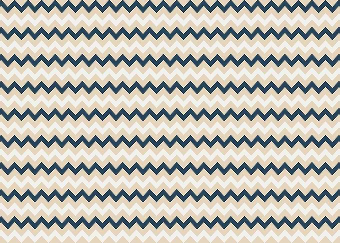Chevron Pattern Beige