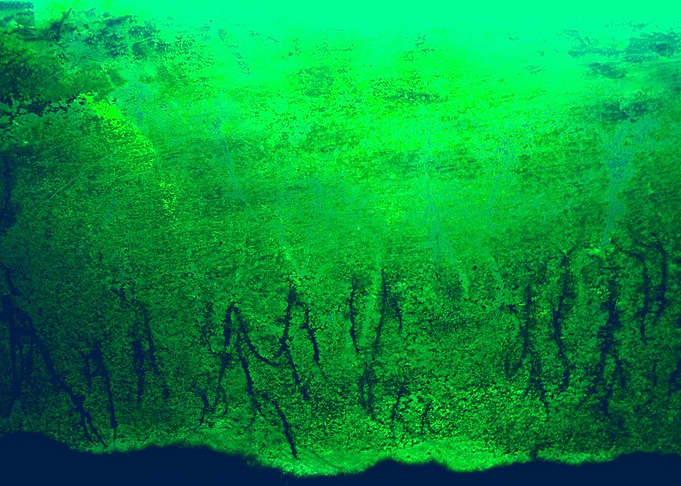 Abstract green water