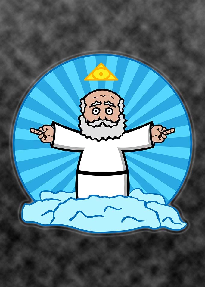 God is not amused