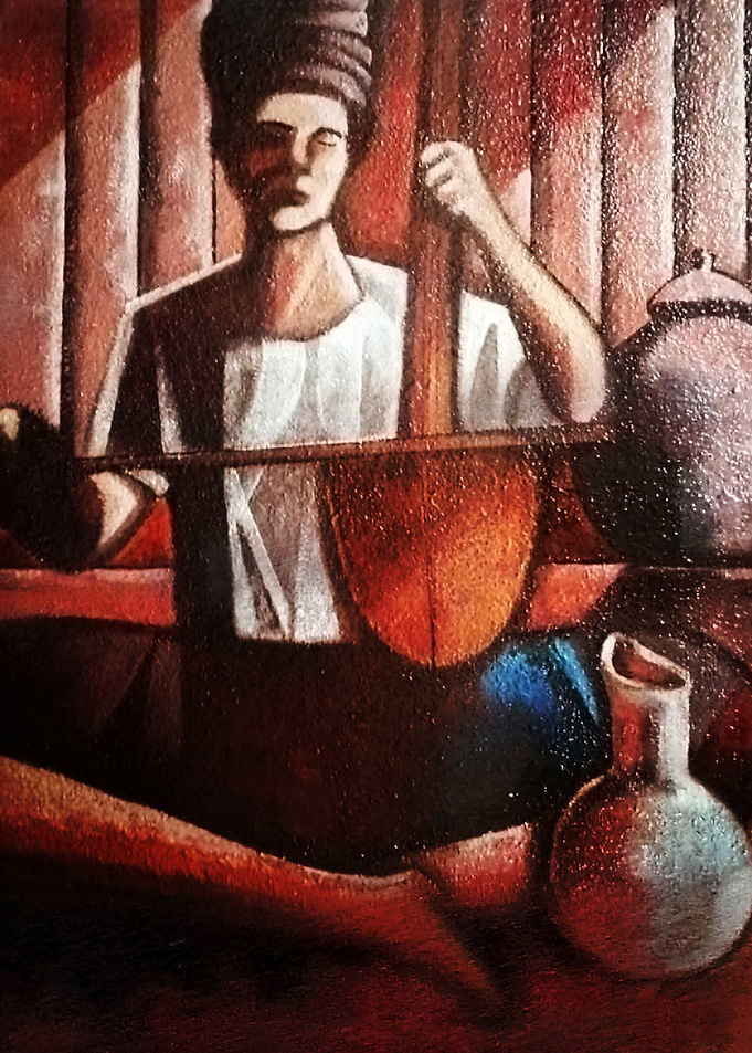 A REBAB PLAYER