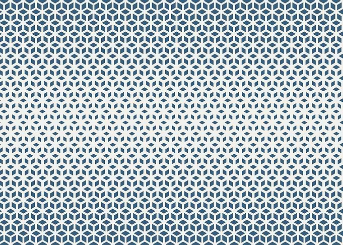 Gradient Cubism Pattern