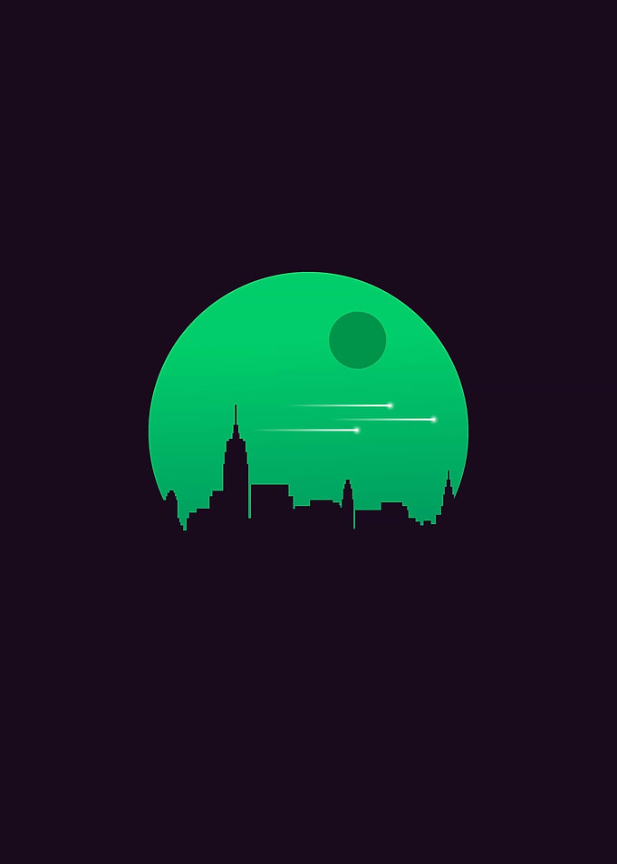 Bubble Skyline
