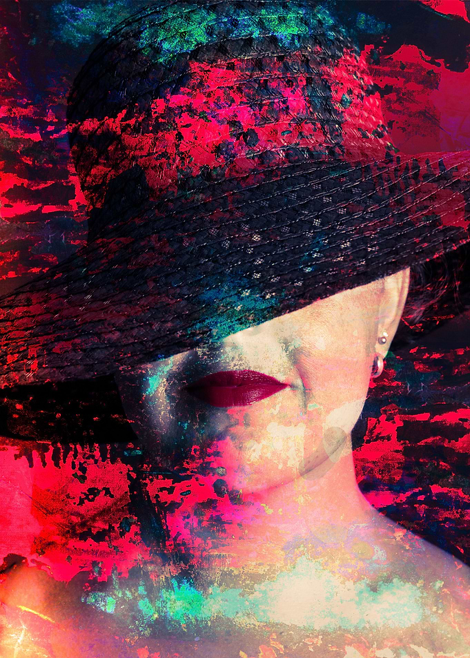 Portrait of Woman with Hat