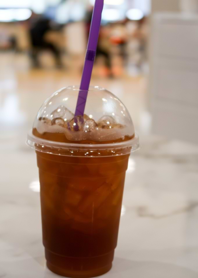 Iced black coffee