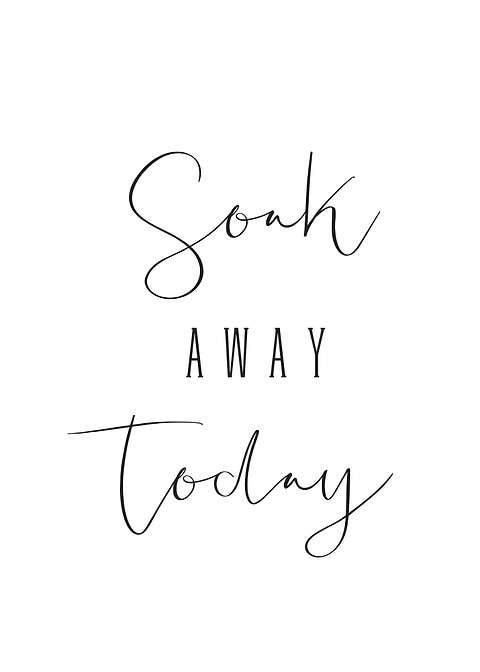 Soak Away Today