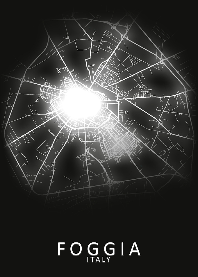 Foggia Italy City Map
