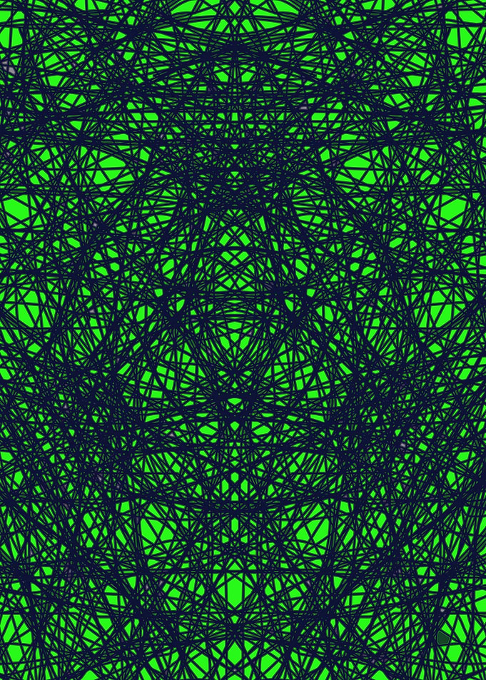 Abstract Busy Lines