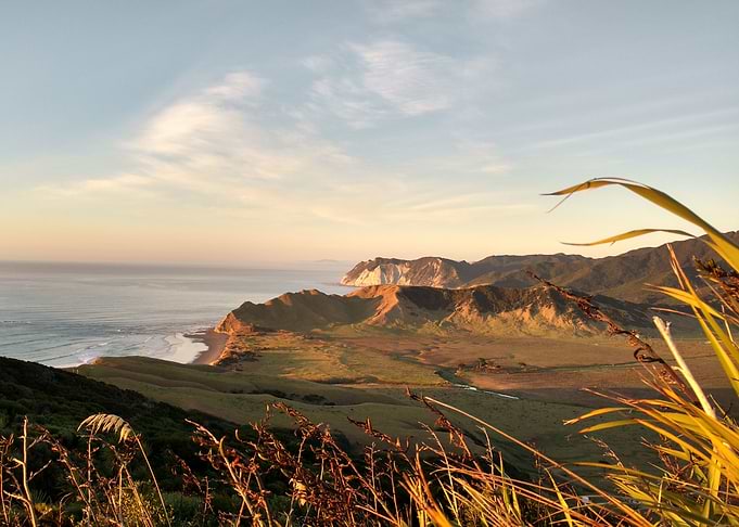 Sunrise in New Zealand