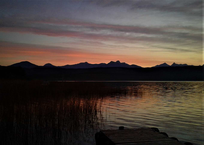 Mountainous Silhouette