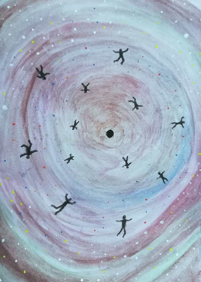 Falling in a blackhole