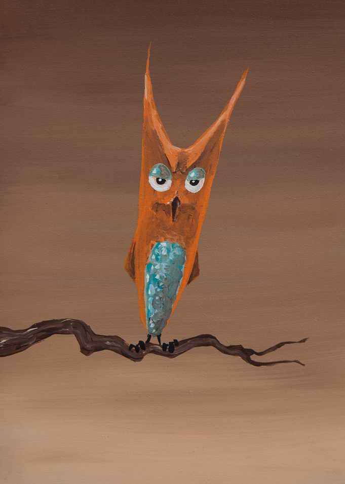 orange owl