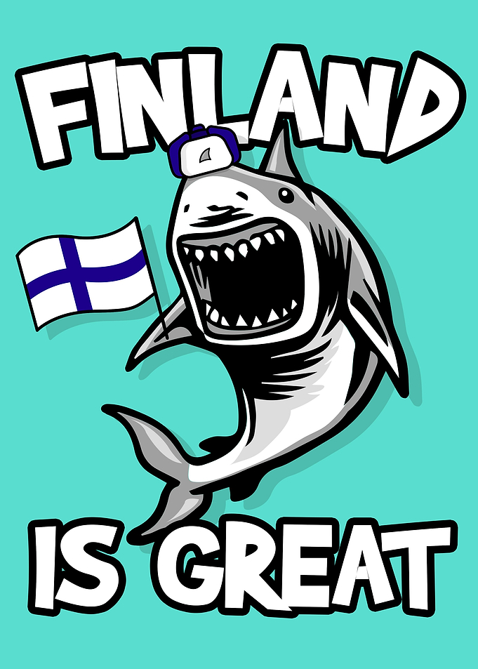 Finland Is Great Shark Pun