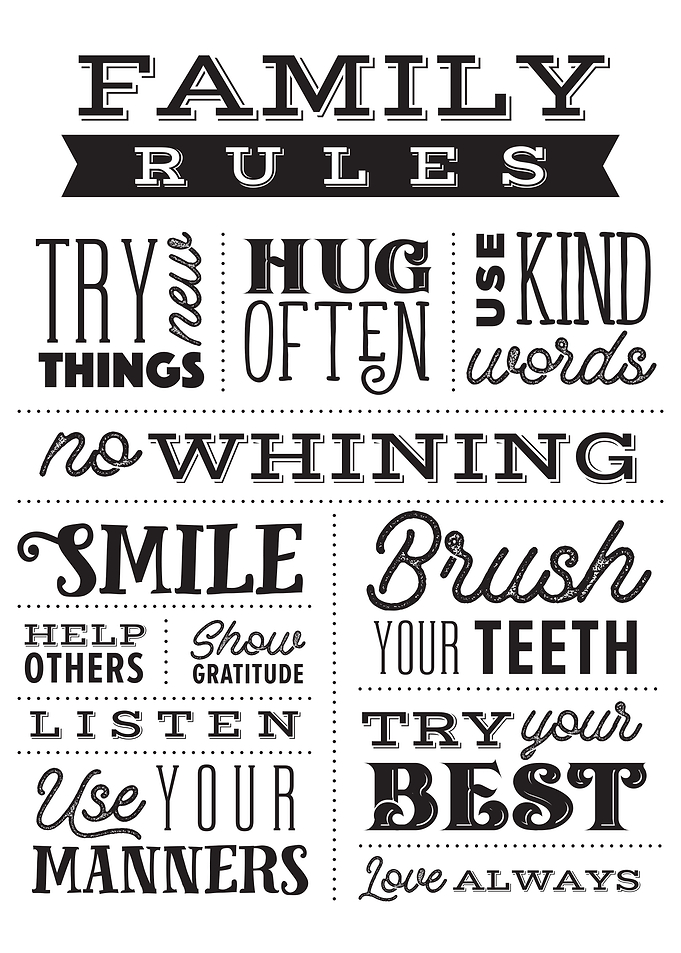 Family Rules