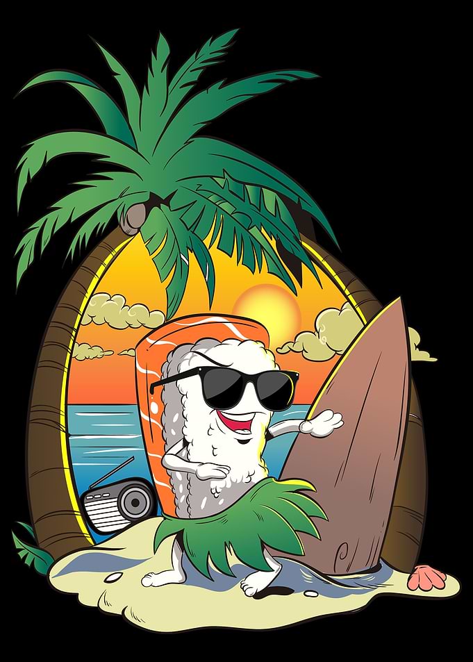Surfing Sushi