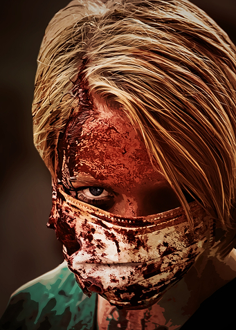 Bloody Blonde Nurse