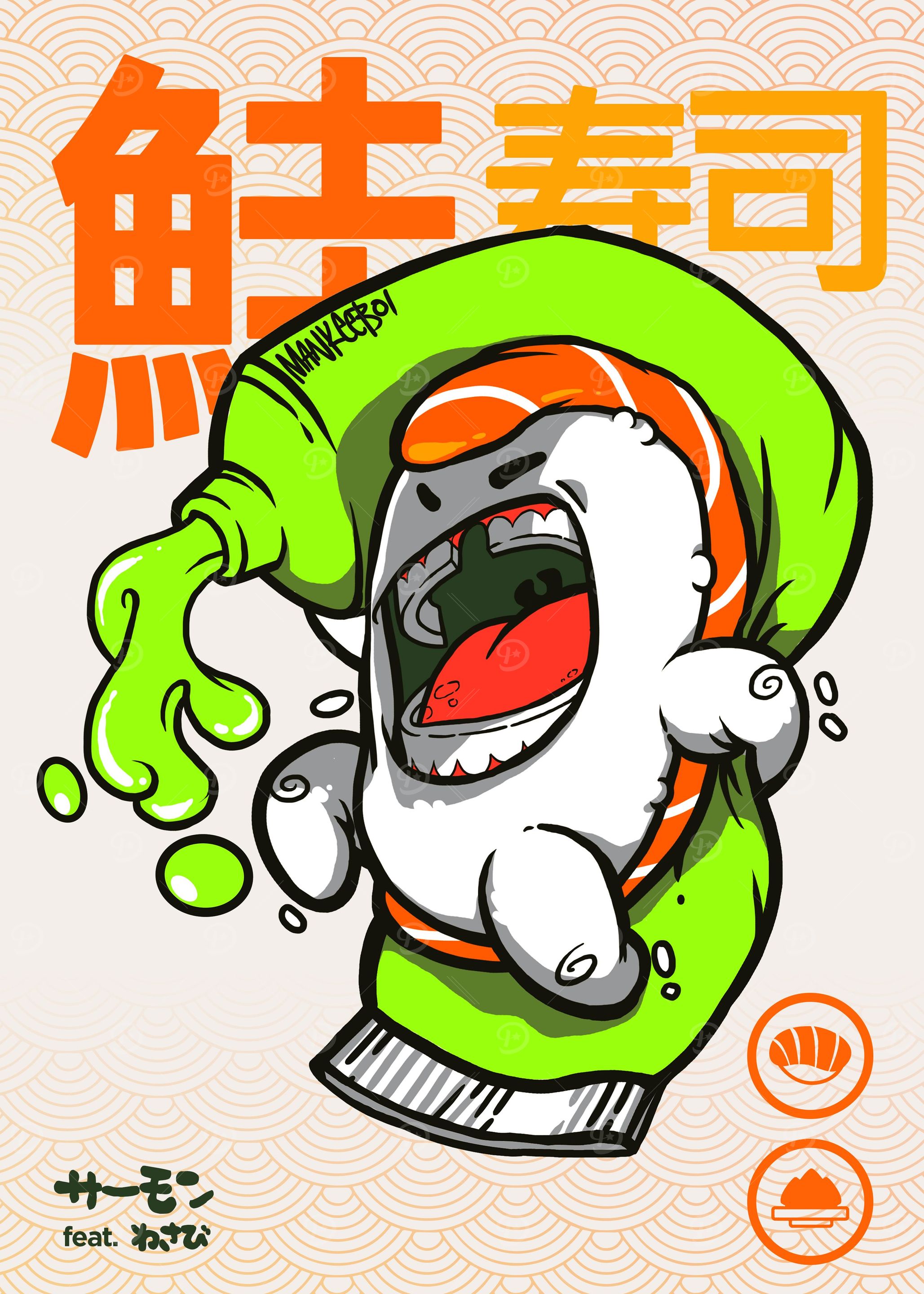 Salmon feat Wasabi