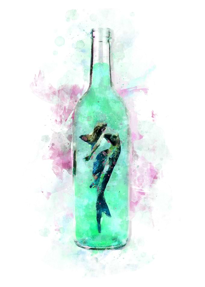 Trapped Mermaid