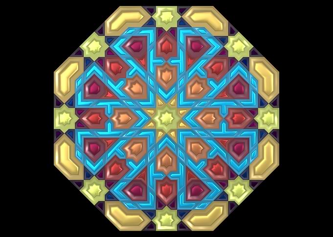 Octagon Islamic Geometry