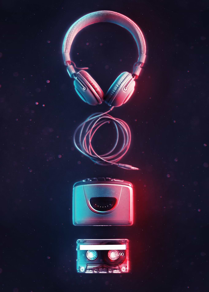 Neon Music Gadgets 1