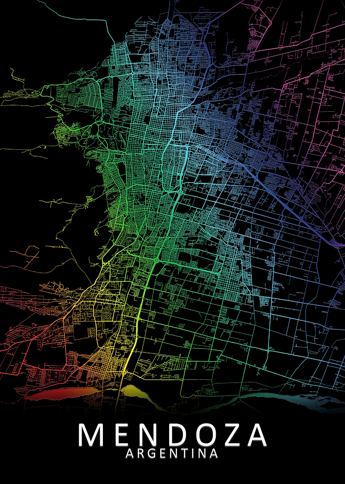 Mendoza Argentina City Map
