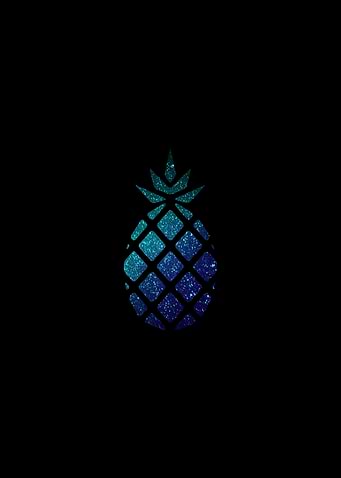 Blue pineapple